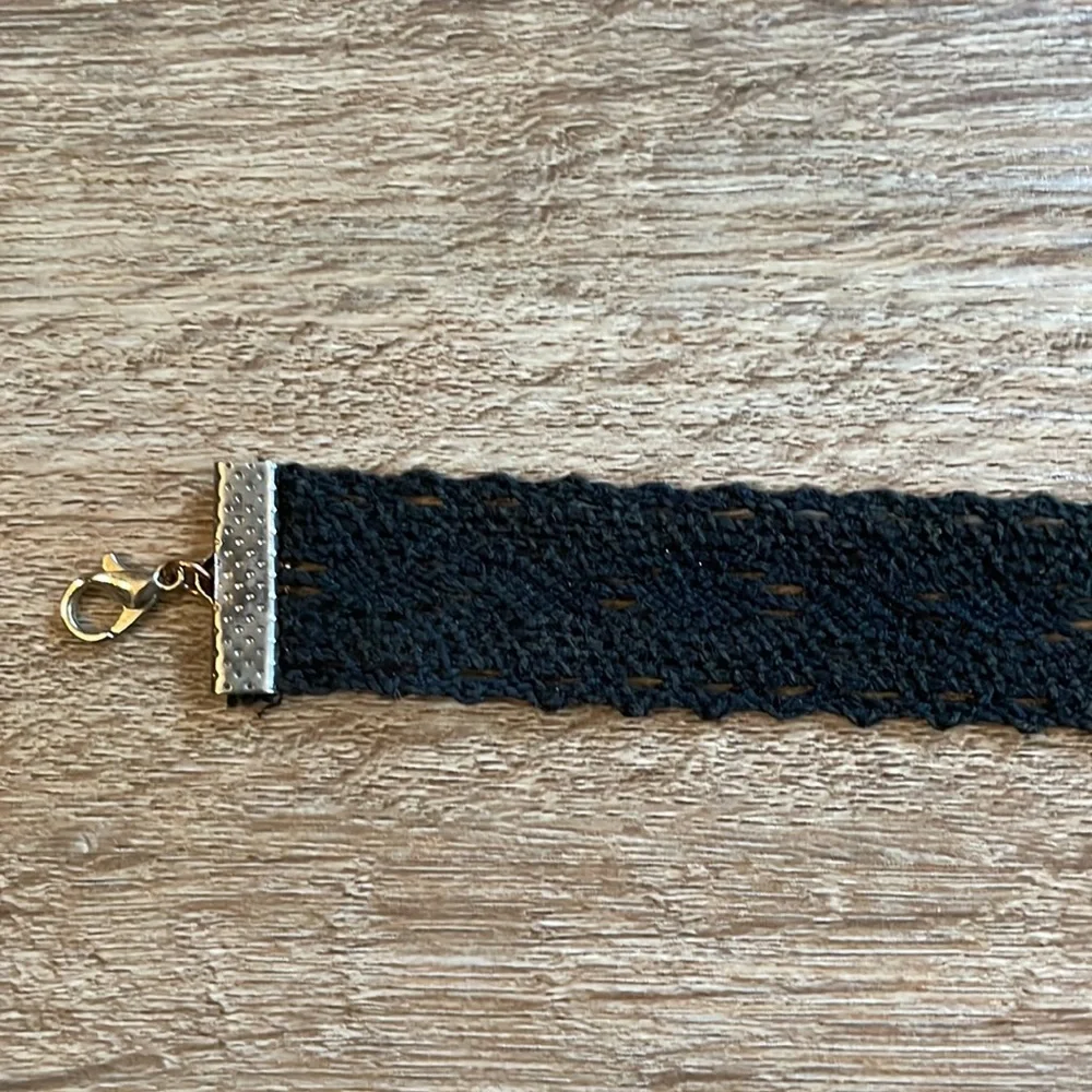 Charming Charlie Black Lace Choker Necklace - Picture 7 of 7